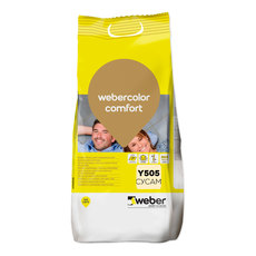 ФУГИРАЩА СМЕС ЗА ВЪТРЕШНА И ВЪНШНА УПОТРЕБА WEBER COLOR COMFORT Y505 СУСАМ ФУГИРАЩА СМЕС ЗА ВЪТРЕШНА И ВЪНШНА УПОТРЕБА WEBER COLOR COMFORT Y505 СУСАМ