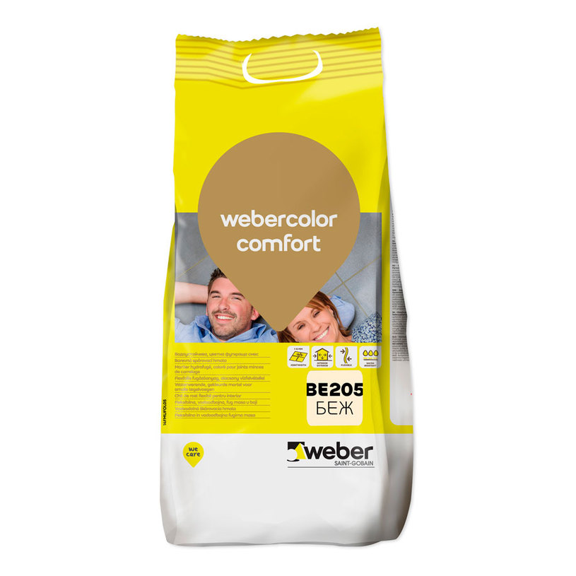 ФУГ. СМЕС W.COLOR COMFORT 205 БЕЖ 1КГ ФУГ. СМЕС W.COLOR COMFORT 205 БЕЖ 1КГ