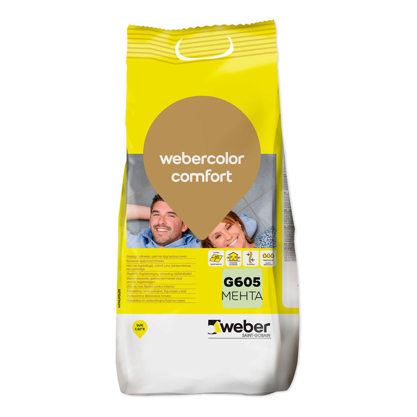 ФУГ. СМЕС W.COLOR COMFORT 605 МЕНТА 1КГ ФУГ. СМЕС W.COLOR COMFORT 605 МЕНТА 1КГ