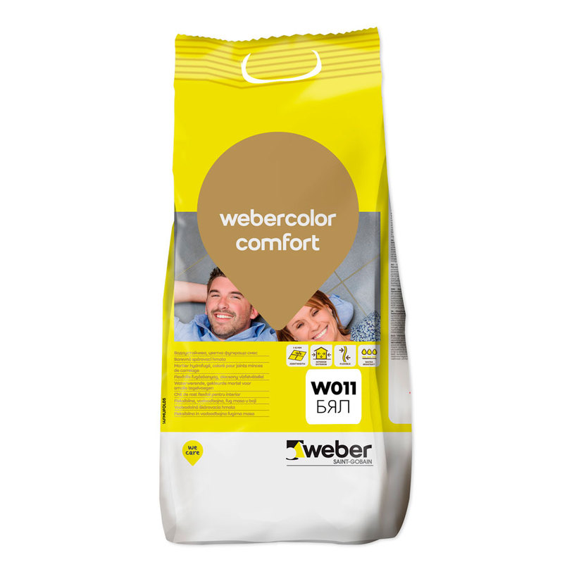 ФУГ. СМЕС W.COLOR COMFORT 011 БЯЛ 2 КГ ФУГ. СМЕС W.COLOR COMFORT 011 БЯЛ 2 КГ