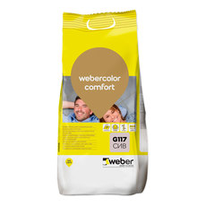 ФУГИРАЩА СМЕС ЗА ВЪТРЕШНА И ВЪНШНА УПОТРЕБА WEBER COLOR COMFORT G117 СИВ ФУГИРАЩА СМЕС ЗА ВЪТРЕШНА И ВЪНШНА УПОТРЕБА WEBER COLOR COMFORT G117 СИВ