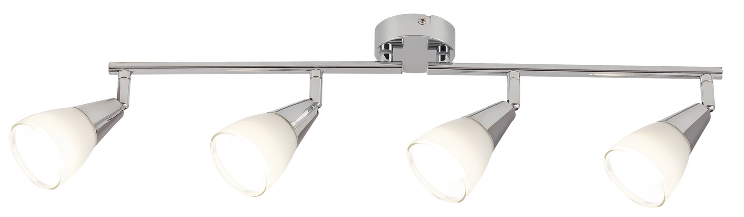Спот RABALUX Nicolette 4xE14 40W, хром/бяло, 59.5 cm
