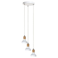 ПЕНДЕЛ HOLLY E14 3X40W БЯЛ ПЕНДЕЛ HOLLY E14 3X40W БЯЛ