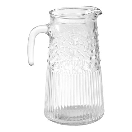 &СТЪКЛЕНА КАНА Morocco 1500ml 11xh22cm &СТЪКЛЕНА КАНА Morocco 1500ml 11xh22cm
