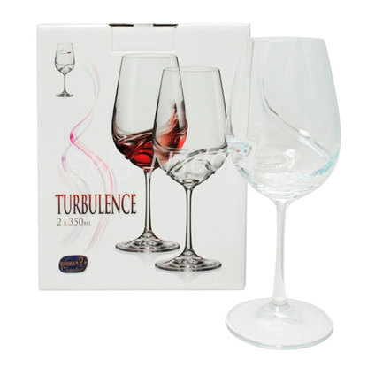 ЧАША ЧЕРВЕНО ВИНО 350ML 2БР TURBULENCE ЧАША ЧЕРВЕНО ВИНО 350ML 2БР TURBULENCE