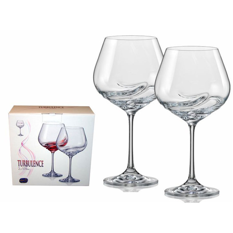 ЧАША ЧЕРВЕНО ВИНО 570ML 2БР TURBULENCE ЧАША ЧЕРВЕНО ВИНО 570ML 2БР TURBULENCE