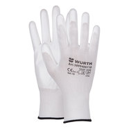 МОНТАЖНИ РЪКАВИЦИ PU KOMFORT БЕЛИ 9 МОНТАЖНИ РЪКАВИЦИ PU KOMFORT БЕЛИ 9