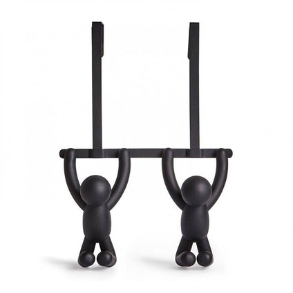 ЗАКАЧАЛКА ЗА ВРАТА 'BUDDY' ДВОЙНА ЧЕРНА ЗАКАЧАЛКА ЗА ВРАТА 'BUDDY' ДВОЙНА ЧЕРНА