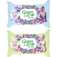 БЕБЕШКИ МОКРИ КЪРПИ 120БР.Green Life БЕБЕШКИ МОКРИ КЪРПИ 120БР.Green Life