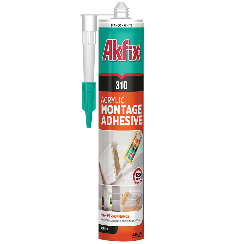 AKFIX МОНТАЖНО ЛЕПИЛО ТЕЧЕН ПИРОН 310 ml AKFIX МОНТАЖНО ЛЕПИЛО ТЕЧЕН ПИРОН 310 ml