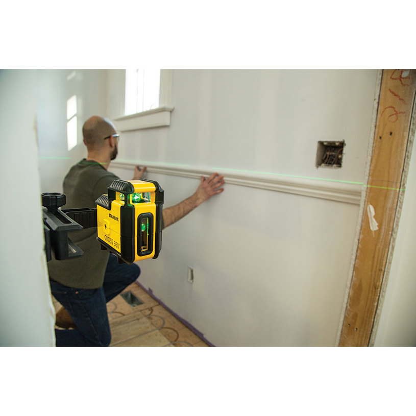 STANLEY лаз. нивелир STHT77641-1 зелен@ STANLEY лаз. нивелир STHT77641-1 зелен@