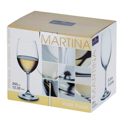 SF ЧАША ЗА БЯЛО ВИНО 350 ML 6 БР MARTINA SF ЧАША ЗА БЯЛО ВИНО 350 ML 6 БР MARTINA