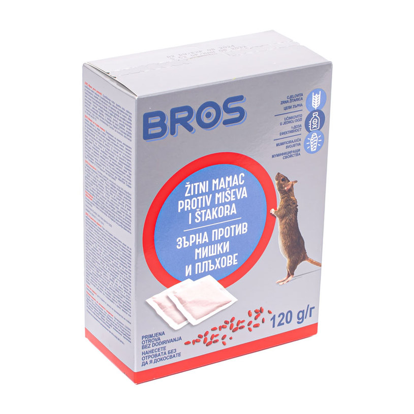 BROS ЗЪРНА П/В МИШКИ И ПЛЪХОВЕ 120ГР. BROS ЗЪРНА П/В МИШКИ И ПЛЪХОВЕ 120ГР.