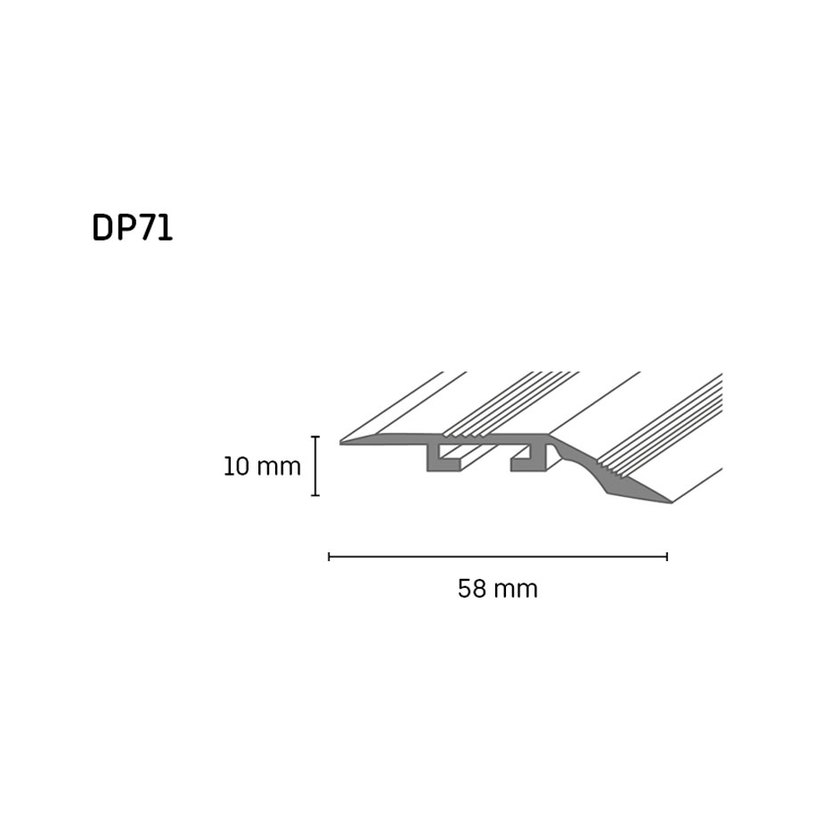 ПРЕХОД ДЕНИВЕЛАЦИЯ 58X2700 СРЕБРО САМОЗА ПРЕХОД ДЕНИВЕЛАЦИЯ 58X2700 СРЕБРО САМОЗА