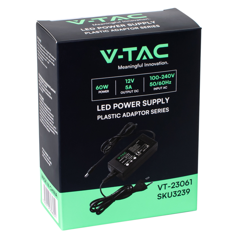 LED ТРАНСФОРМАТОР 60W 12V 5A IP44 LED ТРАНСФОРМАТОР 60W 12V 5A IP44
