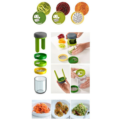 &СПИРАЛИЗАТОР PVC/СТОМАНА 7,8Х7,8Х16CM &СПИРАЛИЗАТОР PVC/СТОМАНА 7,8Х7,8Х16CM