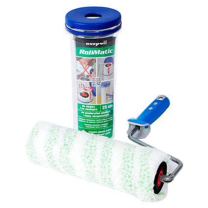 ВАЛЯК ROLLMATIC 25 cm/18 mm С КУТИЯ ВАЛЯК ROLLMATIC 25 cm/18 mm С КУТИЯ