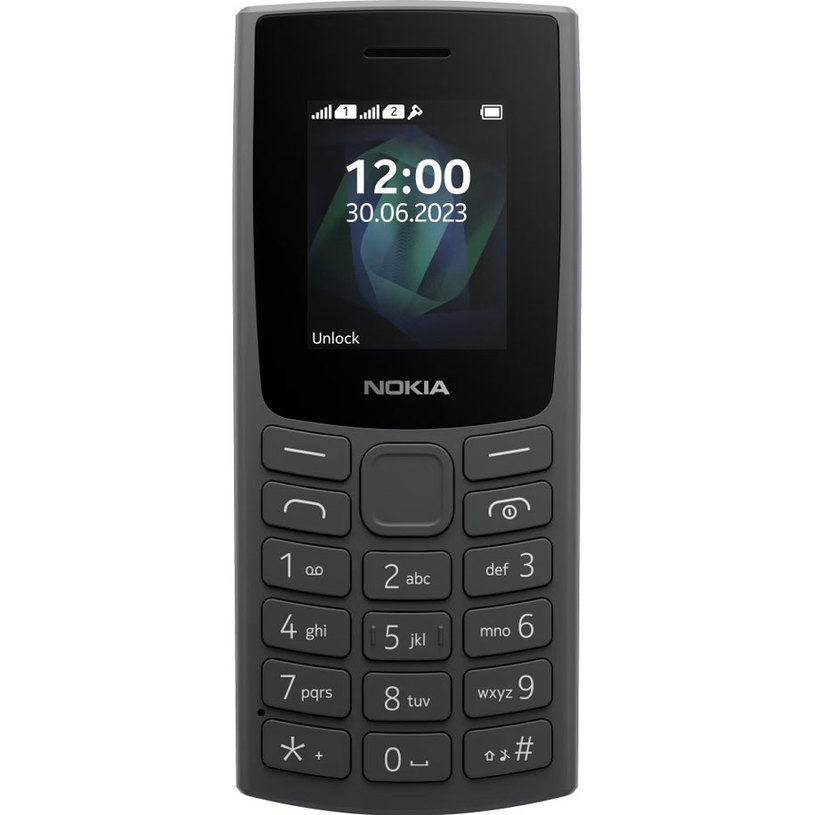 GSM NOKIA 105 2023 DS CHARCOAL