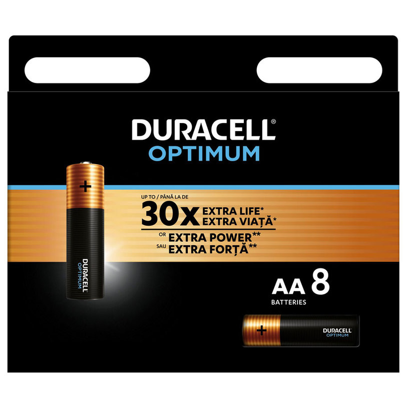 БАТ.DURACELL OPTIMUM AA X8 БАТ.DURACELL OPTIMUM AA X8