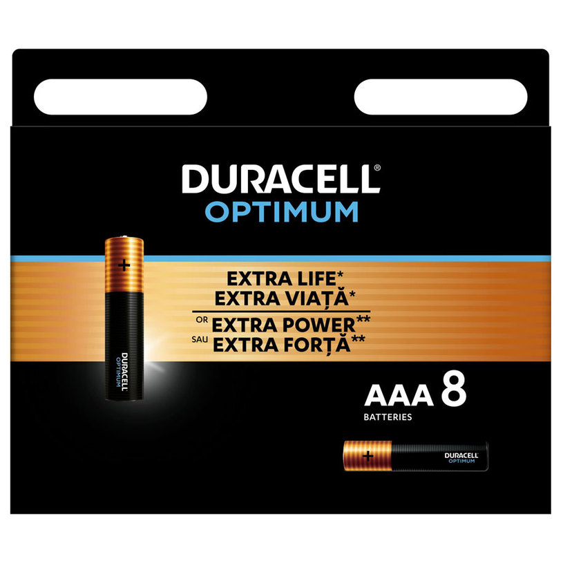 БАТ.DURACELL OPTIMUM AAA X8 БАТ.DURACELL OPTIMUM AAA X8