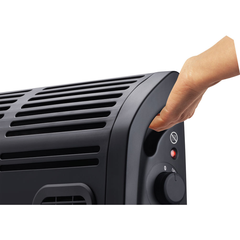 Turbo function spreads warm air further