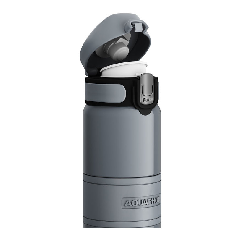 ТЕРМО БУТИЛКА AQUAPHOR 480МЛ, СИВА ТЕРМО БУТИЛКА AQUAPHOR 480МЛ, СИВА