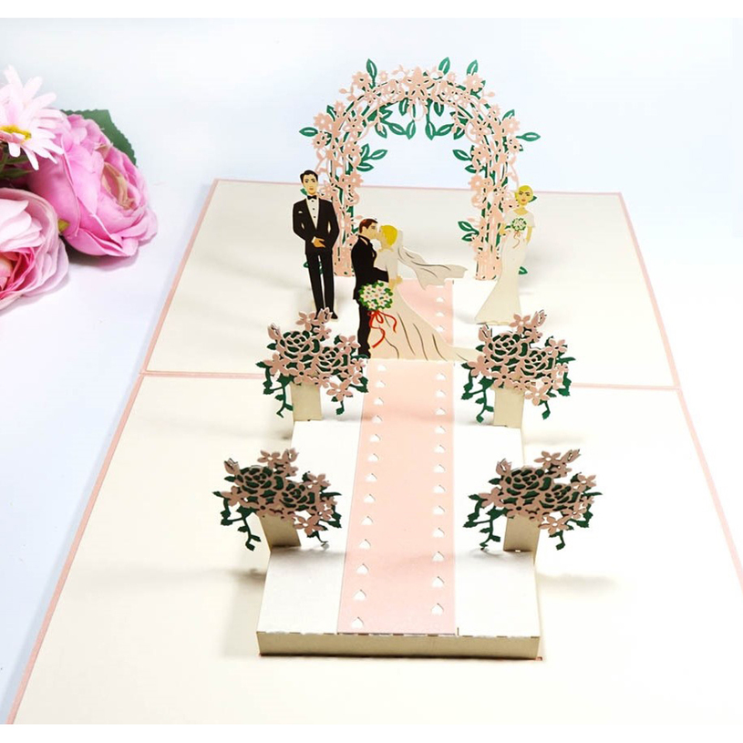 КАРТИЧКА POP-UP "СВАТБАТА" КАРТИЧКА POP-UP "СВАТБАТА"