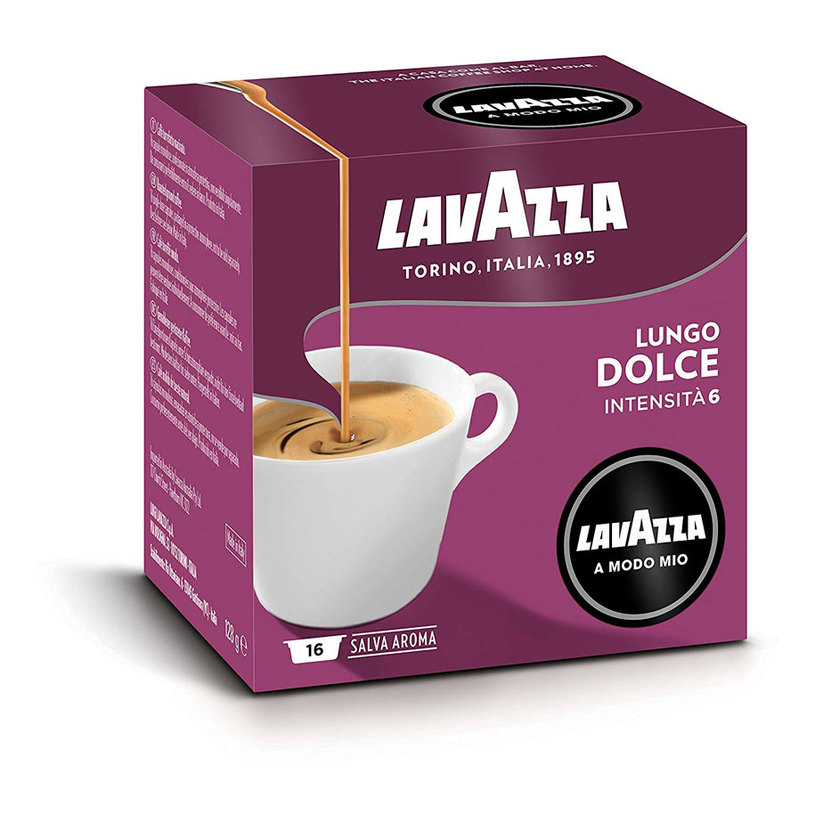 КАФЕ LAVAZZA AMM LUNGO DOLCE 16БР. КАФЕ LAVAZZA AMM LUNGO DOLCE 16БР.
