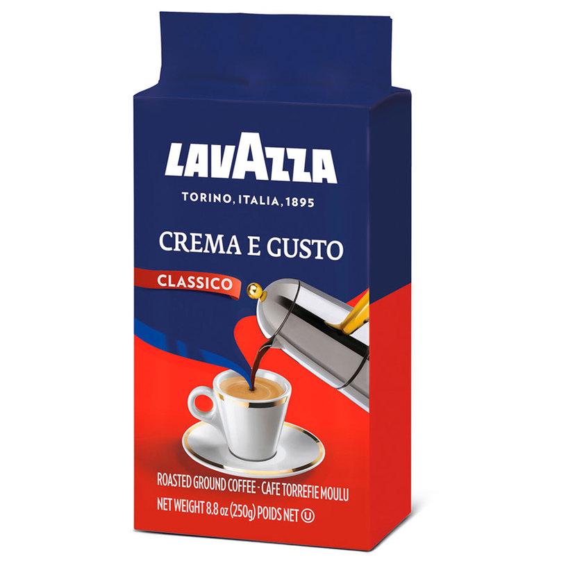 КАФЕ LAVAZZA МЛЯНО CREMA E GUSTO 250 ГР. КАФЕ LAVAZZA МЛЯНО CREMA E GUSTO 250 ГР.