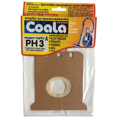 ТОРБИ ЗА ПРАХОСМУКАЧ COALA 2БР ФИЛИПС СИДНИ 2БР COALA PH3-А PHLI,ELX,TAURUS,AEG 3 БР ТОРБИ ЗА ПРАХОСМУКАЧ COALA 2БР ФИЛИПС СИДНИ 2БР COALA PH3-А PHLI,ELX,TAURUS,AEG 3 БР