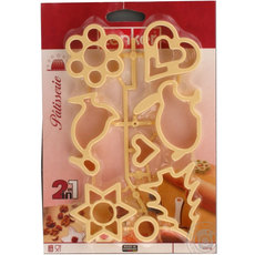 ФОРМИ ЗА ИЗРЯЗВ.НА ТЕСТО ПЛАСТМ 8 БР ФОРМИ ЗА ИЗРЯЗВ.НА ТЕСТО ПЛАСТМ 8 БР