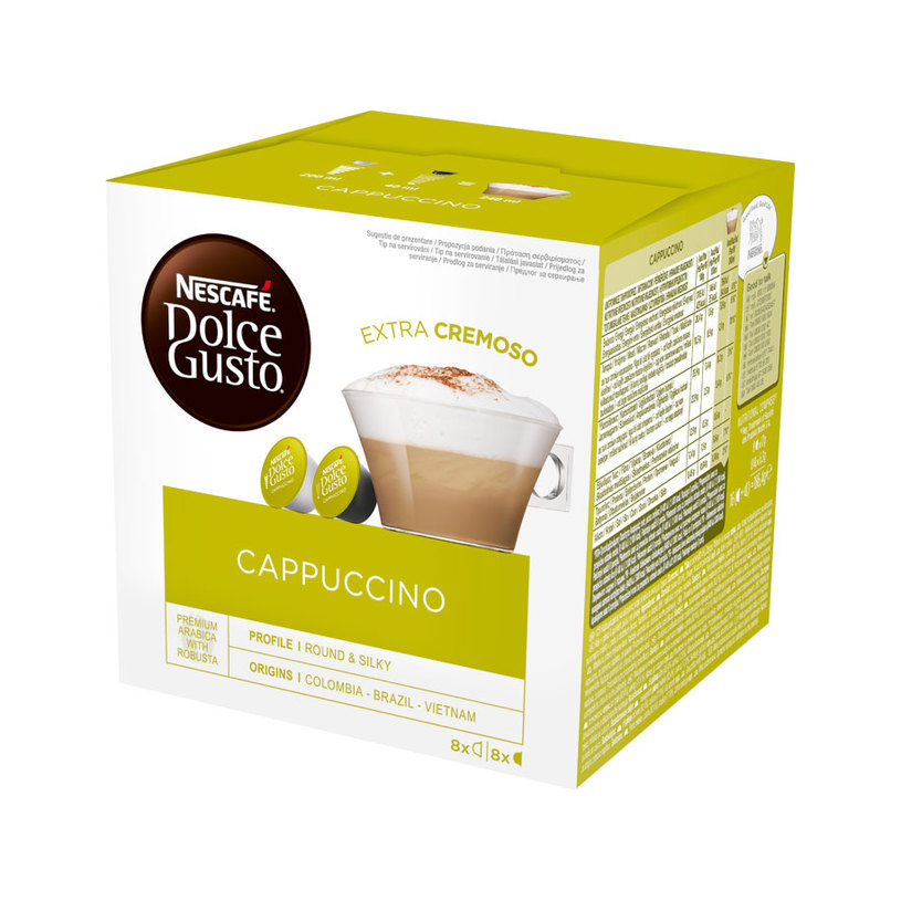 КАФЕ NESCAFE D.GUSTO CAPPUCCINO 16 CAP КАФЕ NESCAFE D.GUSTO CAPPUCCINO 16 CAP