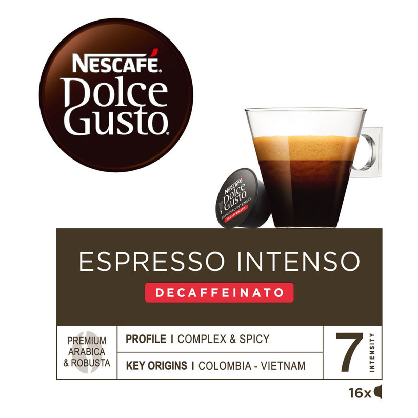 КАФЕ NESCAFE D.GUSTO INTENSO DECAF КАФЕ NESCAFE D.GUSTO INTENSO DECAF