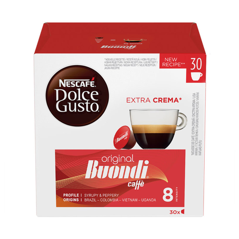 КАФЕ NESCAFE D.GUSTO ESPRES BUONDI 30БР. КАФЕ NESCAFE D.GUSTO ESPRES BUONDI 30БР.