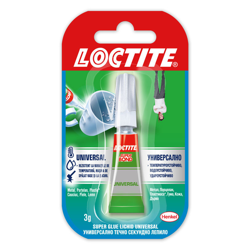 LOCTITE SUPER BOND ТЕЧНО ЛЕПИЛО 3 g * LOCTITE SUPER BOND ТЕЧНО ЛЕПИЛО 3 g *
