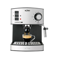 КАФЕМАШИНА SOLAC CE4480 1600.00 ml, 19.00 bar, ЧЕРЕН/СИВ КАФЕМАШИНА SOLAC CE4480 1600.00 ml, 19.00 bar, ЧЕРЕН/СИВ