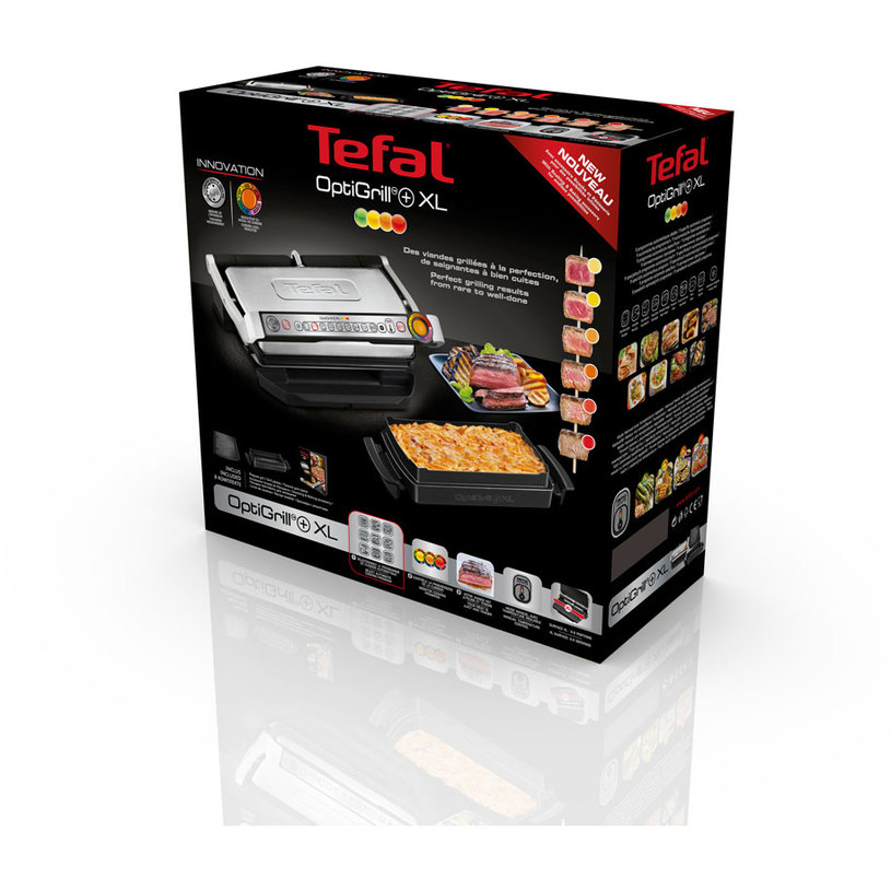 ГРИЛ TEFAL GC724D12 GRILL OPTIGRILL+ XL ГРИЛ TEFAL GC724D12 GRILL OPTIGRILL+ XL