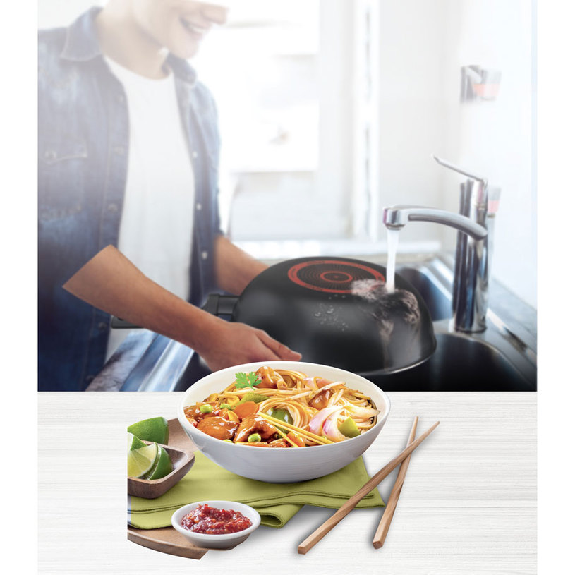 ТИГАН TEFAL SIMPLY CLEAN B5671953 28СМ ТИГАН TEFAL SIMPLY CLEAN B5671953 28СМ