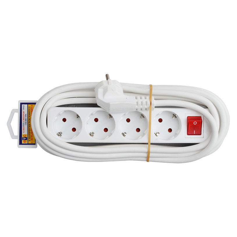 Разкл. 4 гн. 5м+ключ бял ETC 14951 Разкл. 4 гн. 5м+ключ бял ETC 14951