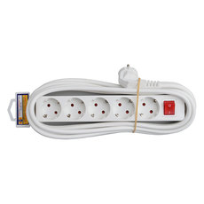 Разкл. 5 гн. 5м+ключ бял ETC 15951 Разкл. 5 гн. 5м+ключ бял ETC 15951