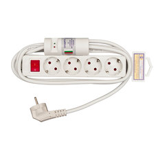 Разкл. 4 гн. 3м+ключ бял ETC 74931 Разкл. 4 гн. 3м+ключ бял ETC 74931