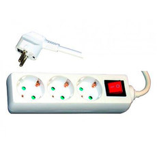 *** Разкл. 3 гн. 3м+ключ ДЗ бял KONEKTO *** Разкл. 3 гн. 3м+ключ ДЗ бял KONEKTO