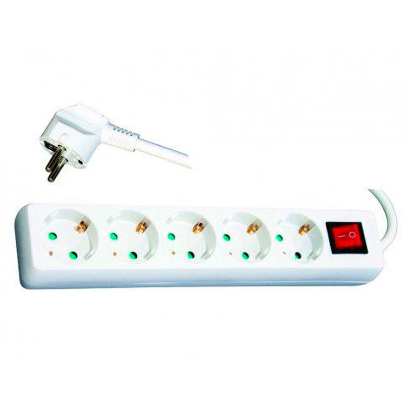 ***Разкл. 5 гн. 3м+ключ ДЗ бял KONEKTO ***Разкл. 5 гн. 3м+ключ ДЗ бял KONEKTO