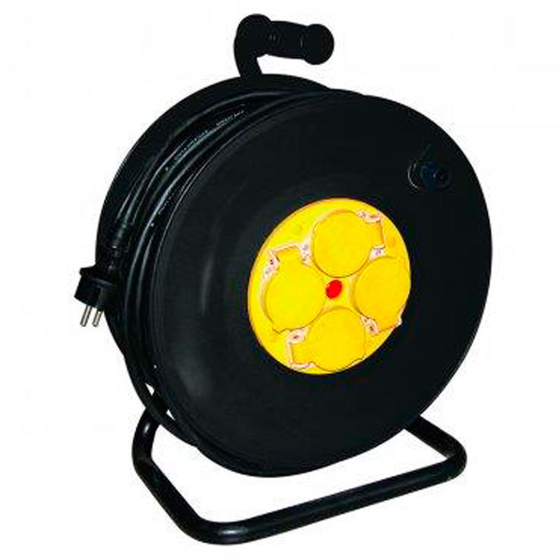 УДЪЛЖ. НА МАКАРА 25m 3х1.5 ДЗ,IP44^ УДЪЛЖ. НА МАКАРА 25m 3х1.5 ДЗ,IP44^