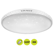 LED ПЛАФОН 3000-6500K 60W DIM ЗВЕЗДНО НЕБЕ ДИСТАНЦИОННО VIVALUX HERA LED ПЛАФОН 3000-6500K 60W DIM ЗВЕЗДНО НЕБЕ ДИСТАНЦИОННО VIVALUX HERA