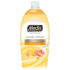 ТЕЧЕН САПУН MILK & HONEY 800 ML РЕЗЕРВА MEDIX ТЕЧЕН САПУН MILK & HONEY 800 ML РЕЗЕРВА MEDIX