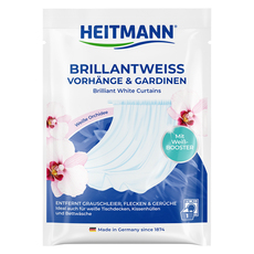ПРЕПАРАТ ЗА ПРАНЕ НА БЕЛИ ЗАВЕСИ 50 ГР HEITMANN ПРЕПАРАТ ЗА ПРАНЕ НА БЕЛИ ЗАВЕСИ 50 ГР HEITMANN