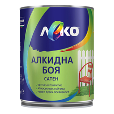 LEKO АЛКИДНА БОЯ САТЕН СВЕТЛОСИВ 650 ml LEKO АЛКИДНА БОЯ САТЕН СВЕТЛОСИВ 650 ml
