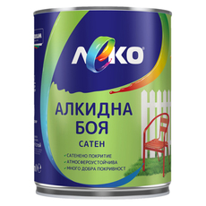 LEKO АЛКИДНА БОЯ САТЕН МЛ.КАКАОВ 650 ml LEKO АЛКИДНА БОЯ САТЕН МЛ.КАКАОВ 650 ml