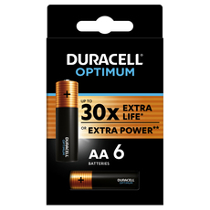 БАТЕРИИ DURACELL OPTIMUM AA X6 БАТЕРИИ DURACELL OPTIMUM AA X6